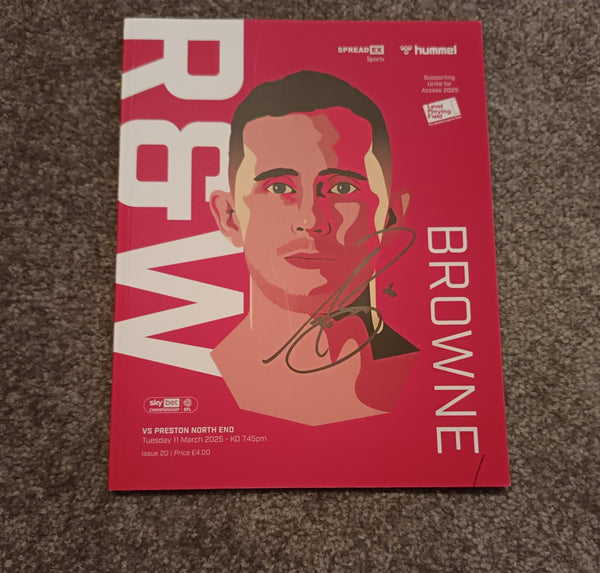 Sunderland v Preston North End 2024/5 Signed