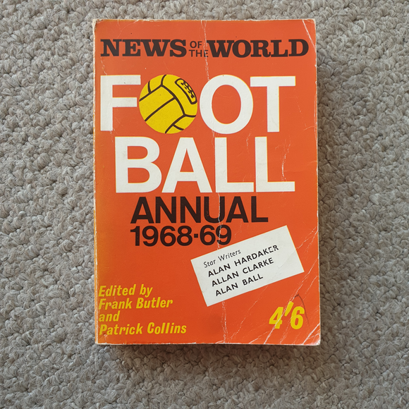News of The World Football Annual 1968/9
