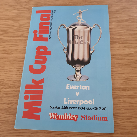 Everton v Liverpool 1984 League Cup Final