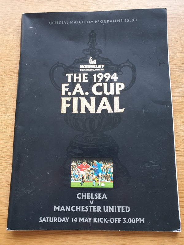 1994 Chelsea v Manchester United FA Cup Final