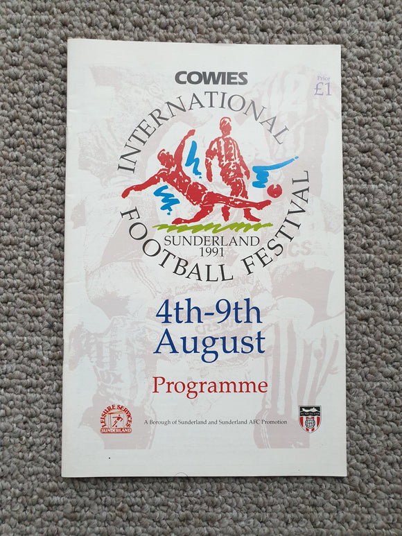 Festival of Football 1991 Youth tournament at Sunderland