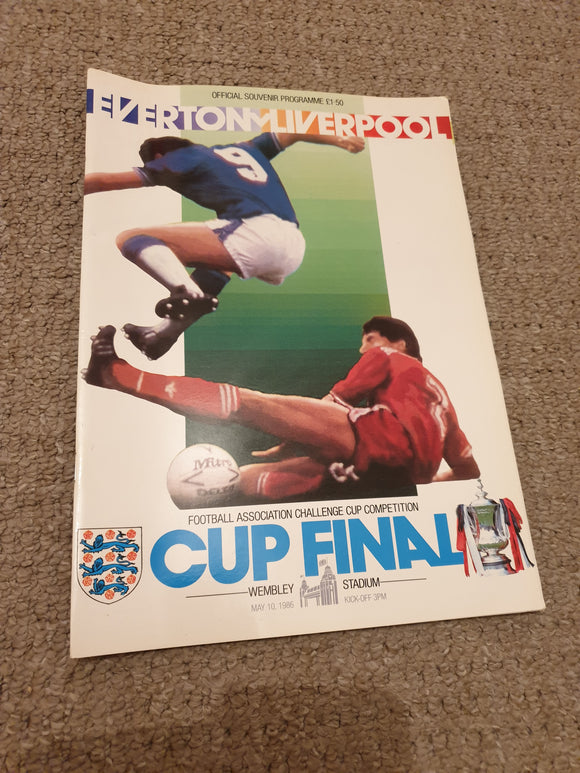 Liverpool v Everton 1986 FA Cup Final