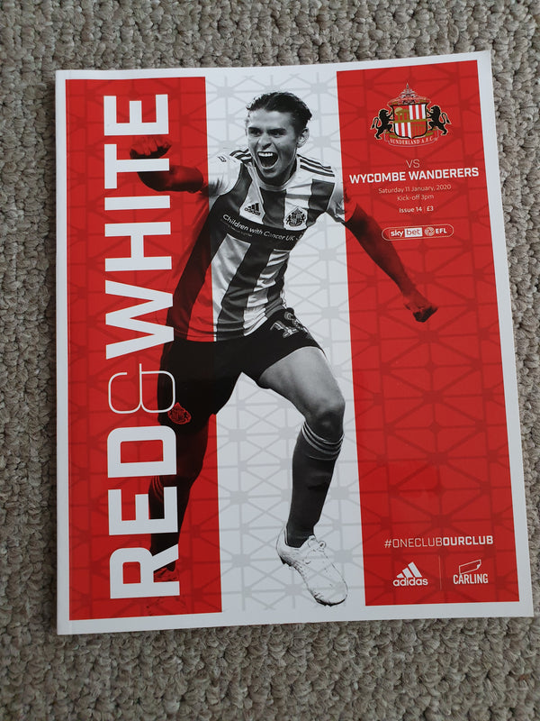 Sunderland v Wycombe Wanderers 2019/20