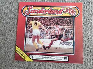 Sunderland v Liverpool 03/04/1985