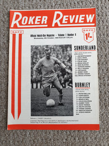 Sunderland v Burnley 1969/70