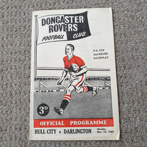 Hull City v Darlington FA Cup @Doncaster Rovers FC
