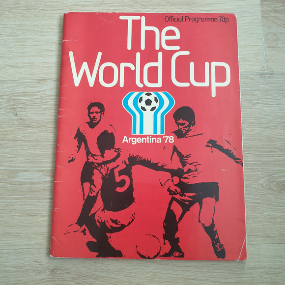 1978 World Cup Programme Argentina