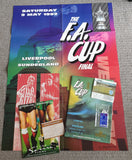 1992 Sunderland FA Cup Programmes & Tickets COMPLETE RUN