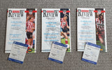 1992 Sunderland FA Cup Programmes & Tickets COMPLETE RUN