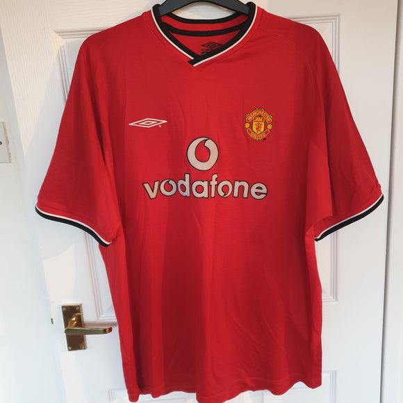 Manchester United 2000/02 Home Shirt XL