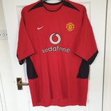 Manchester United 2002/04 Home Shirt XL