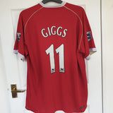Manchester United 2006/07 Home Shirt #11 GIGGS 2XL