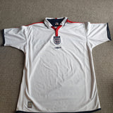England Home Shirt 2003/05 XL