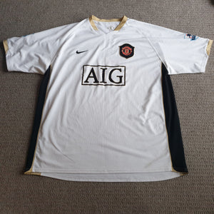 Manchester United 2006/08 Away Shirt #8 Rooney 2XL