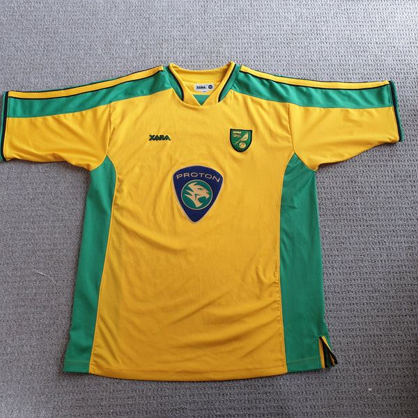 Norwich City 2003/4 Home Shirt #23 Jarvis