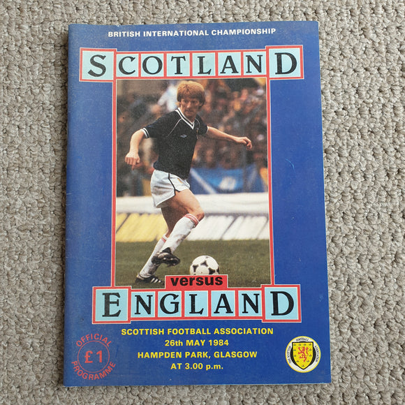 Scotland v England 1984