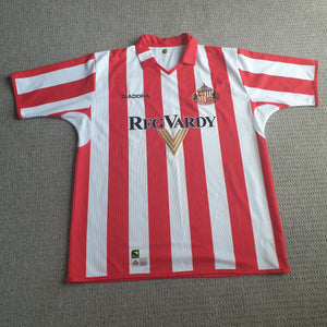 Sunderland Home Shirt 2004/05 XL