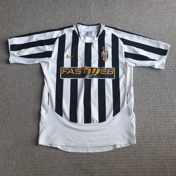 Juventus Home Shirt 2003/04 MED