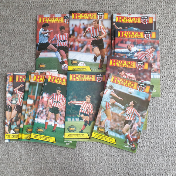 Sunderland Homes 1990/91 Complete Season