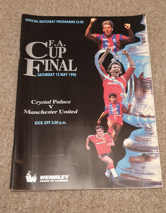 Crystal Palace v Manchester United 1990 FA Cup Final