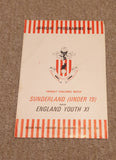 Sunderland (U19) v England Youth 1969