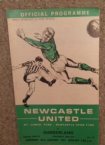 Newcastle United v Sunderland 1968/9
