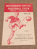 Rotherham United v Sunderland 1963/4