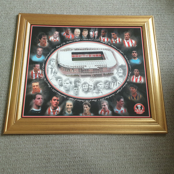 Sunderland Kings of the Stadium of Light Framed Print