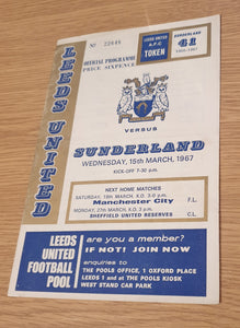 Leeds Utd v Sunderland 1966/7 FA Cup Replay