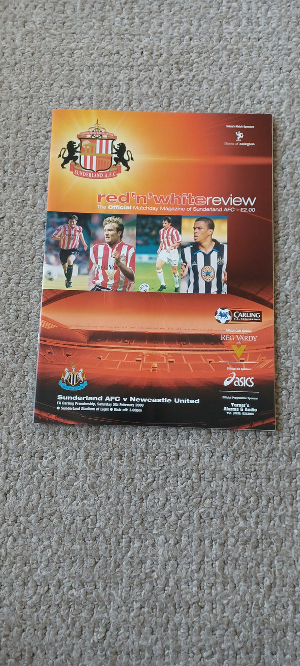 Sunderland v Newcastle Utd 1999/00