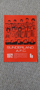 Sunderland 1972/3 Handbook RARE