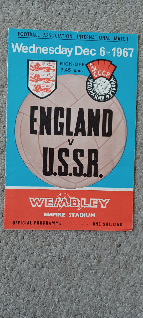 England v USSR 1967