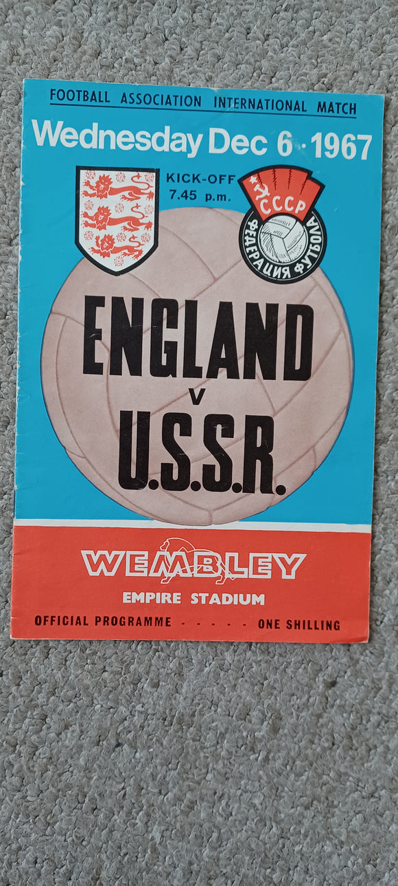 England v U.S.S.R 1967