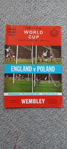 England v Poland 1973 WCQ