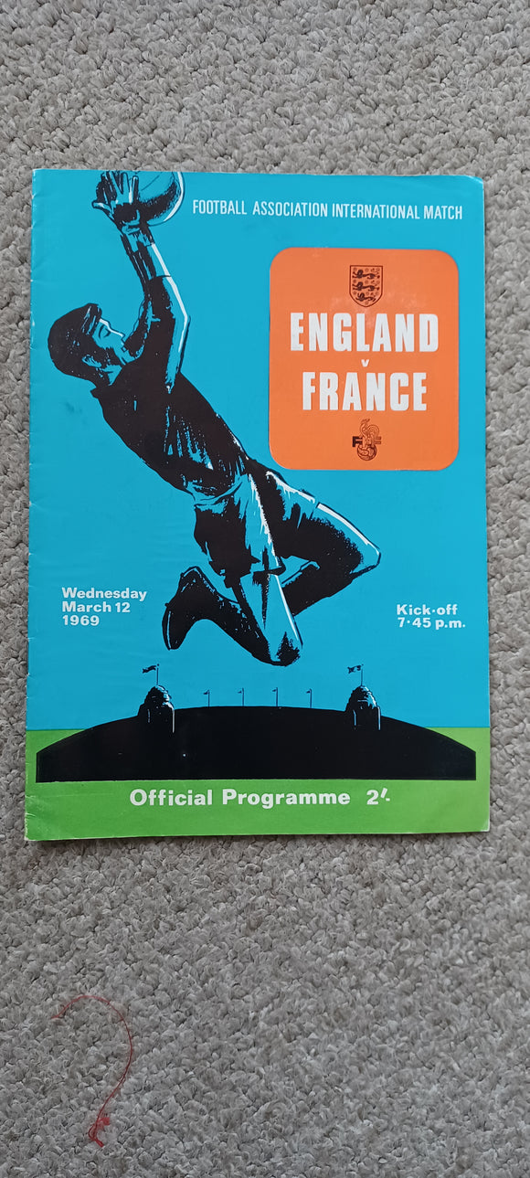 England v France 1969
