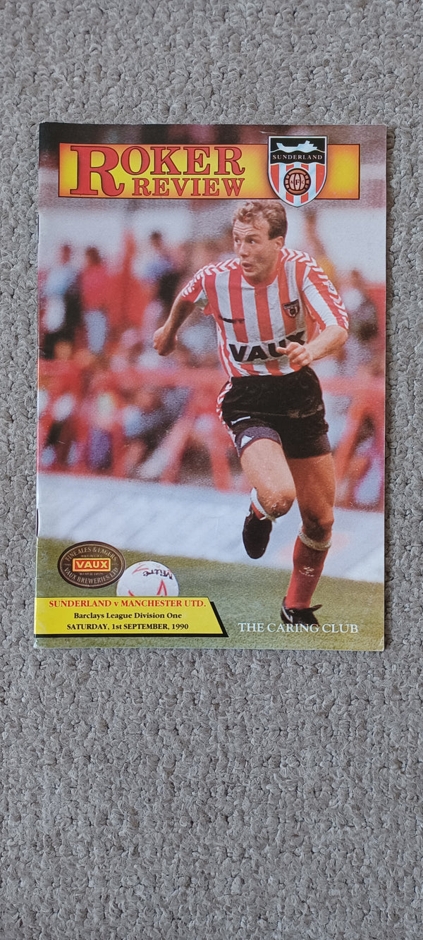 Sunderland v Manchester United 1990/91