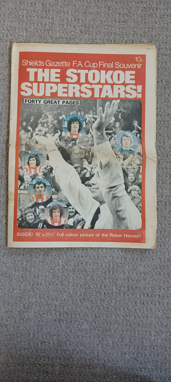 Sunderland The Stokoe Superstars 1973 FA Cup Final