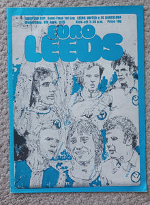 Leeds Utd v Barcelona 1975 EC Semi Final