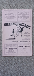 Darlington v Grimsby 1968/9 FA Cup 1st round