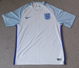 England Home Shirt 2016/18 XL