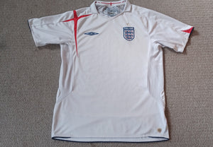 England Home Shirt 2005/07 L