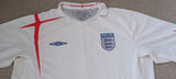 England Home Shirt 2005/07 XL
