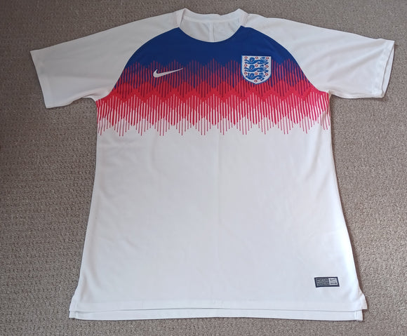 England Home 2018 Nike Training Shirt XL