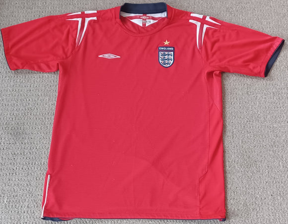 England Away Shirt 2004/06 YTS