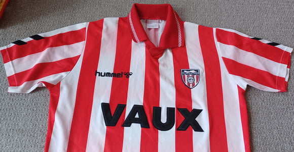 Sunderland Home Shirt 1991/4 XL