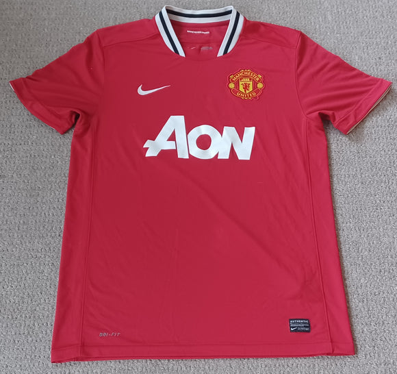 Manchester United Home Shirt 2011/12 L