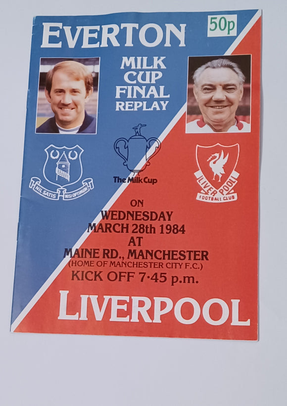 Everton v Liverpool 1984 League Cup Final Replay