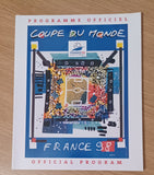 1998 Official World Cup Programme France