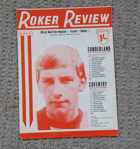 Sunderland v Coventry City 1969/70