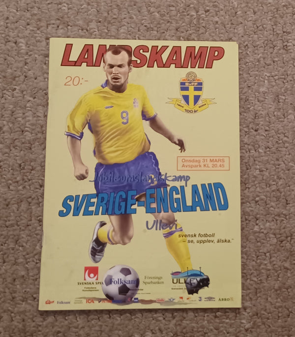 Sweden v England 2004